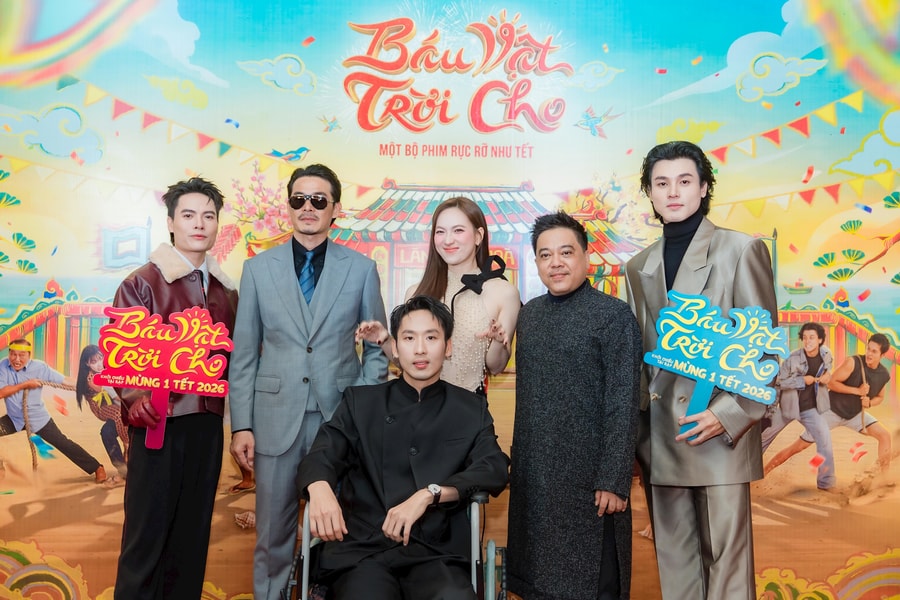 Phim Tết ''Báu vật trời cho'': Màn tái hợp ''cực chất'' của Tuấn Trần và Phương Anh Đào sau ''Mai''