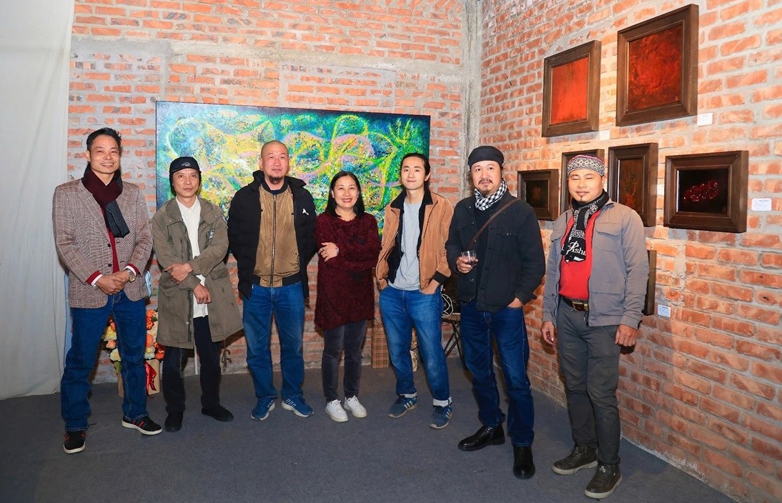 Ra mắt nhóm ''Rồng rắn lên mây'' của 8 họa sĩ tại Hà Nội 