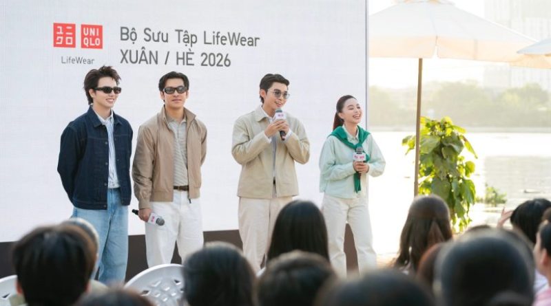 Cảm hứng ''Màu Sắc Mới, Kiểu Dáng Mới'' trong Bộ sưu tập UNIQLO Xuân Hè 2026