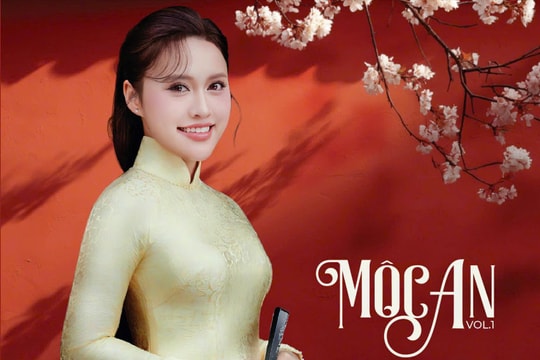 Quán quân ''Tiếng hát Hà Nội'' Mộc An khoe chất giọng dân gian trong album đầu tay